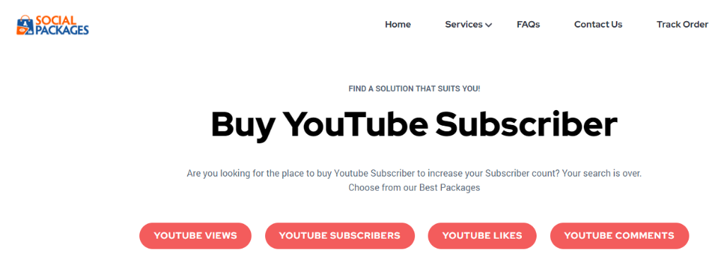 Social Packages Buy Youtube Subscribers