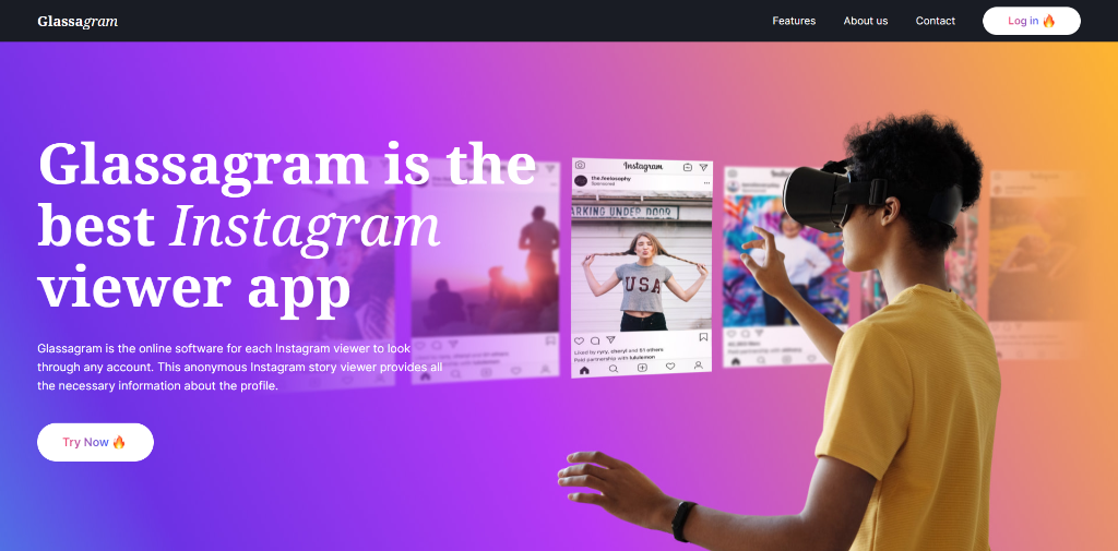 Glassagram - how to view private instagram accounts instantly