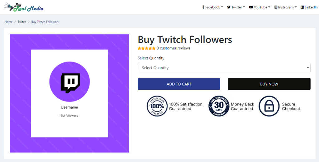 Buy Real Media Buy Twitch Followers