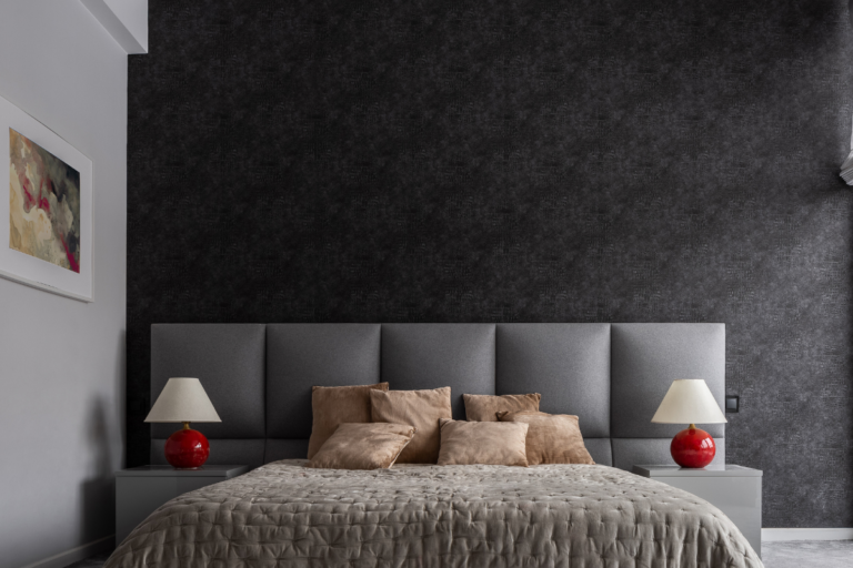 Transforming Spaces With Elegance: The Bold Impact Of Modern Black Wallpaper